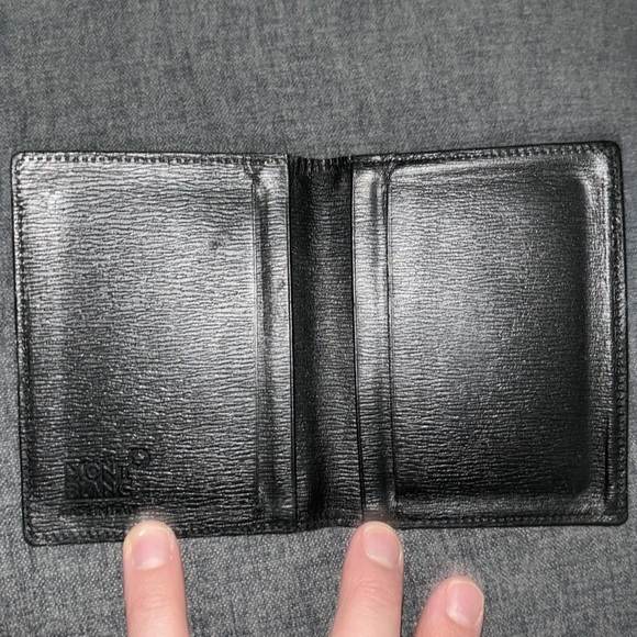 Mont blanc card holder (insert for plastic sleeve) made in italy - Picture 8 of 9